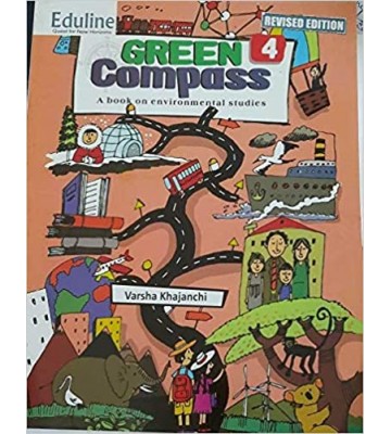 Eduline Green Compass for Class - 4